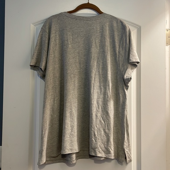 J Jill xl gray short sleeve t shirt nwt - Picture 3 of 3
